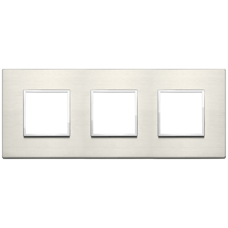 Vimar Eikon EVO 6-Module Cover Plate, 2+2+2 Layout, 71mm Centers — Quality Boat Parts