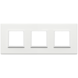 Vimar Eikon EVO 6-Module Cover Plate, 2+2+2 Layout, 71mm Centers — Quality Boat Parts