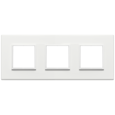 Vimar Eikon EVO 6-Module Cover Plate, 2+2+2 Layout, 71mm Centers — Quality Boat Parts