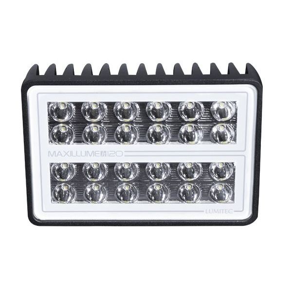 Lumitec Maxillume h120 LED Flood Light, 10-30VDC, IP67, 12,000 lm, White Dimming — Quality Boat Parts