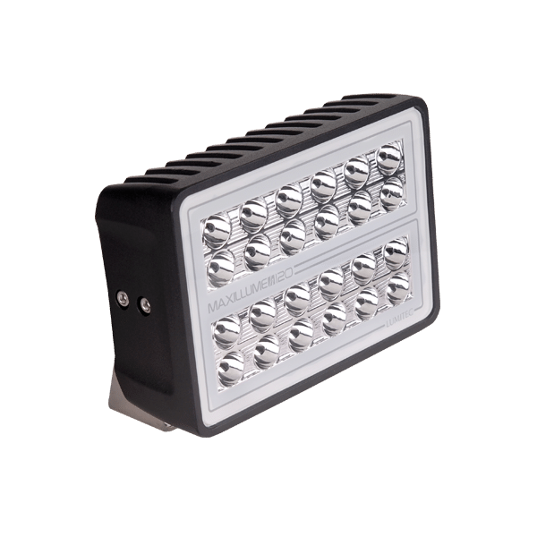 Lumitec Maxillume h120 LED Flood Light, 10-30VDC, IP67, 12,000 lm, White Dimming — Quality Boat Parts