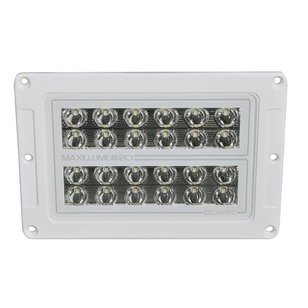 Lumitec Maxillume h120 LED Flood Light, 10-30VDC, IP67, 12,000 lm, White Dimming — Quality Boat Parts