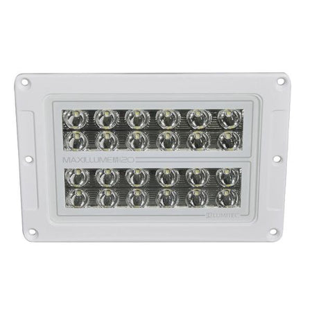 Lumitec Maxillume h120 LED Flood Light, 10-30VDC, IP67, 12,000 lm, White Dimming — Quality Boat Parts
