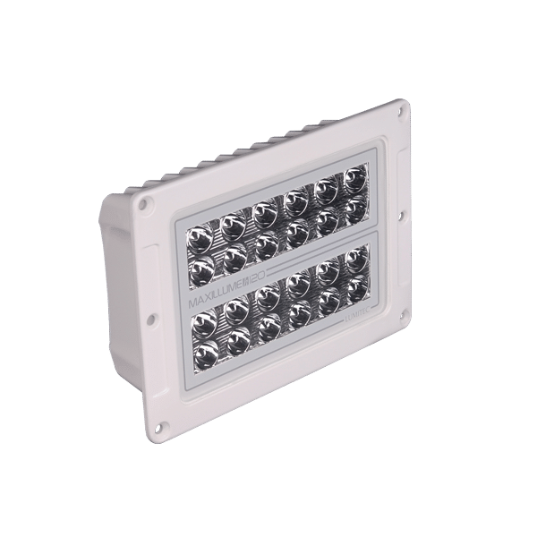 Lumitec Maxillume h120 LED Flood Light, 10-30VDC, IP67, 12,000 lm, White Dimming — Quality Boat Parts