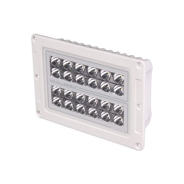 Lumitec Maxillume h120 LED Flood Light, 10-30VDC, IP67, 12,000 lm, White Dimming — Quality Boat Parts