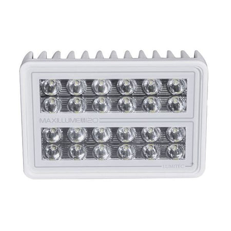 Lumitec Maxillume h120 LED Flood Light, 10-30VDC, IP67, 12,000 lm, White Dimming — Quality Boat Parts