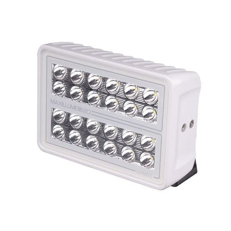 Lumitec Maxillume h120 LED Flood Light, 10-30VDC, IP67, 12,000 lm, White Dimming — Quality Boat Parts