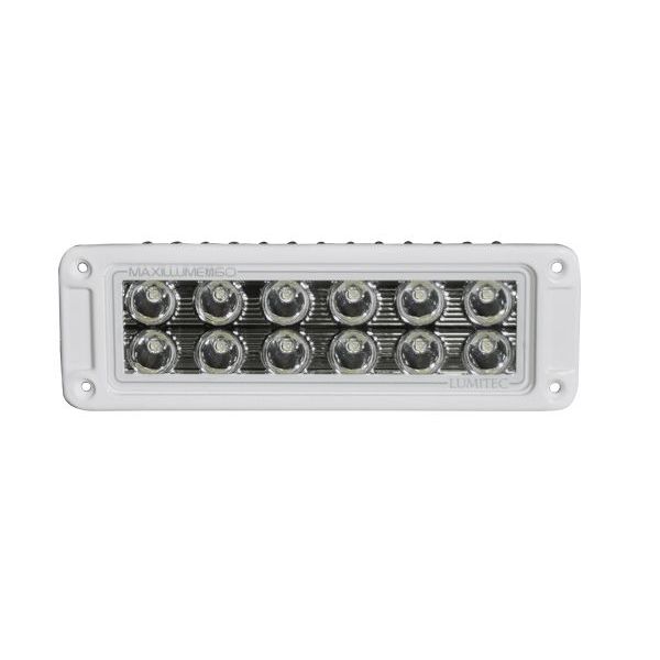 Lumitec Maxillume h60 LED Floodlight, White Dimming, 6000lm, 10-30V, IP67 — Quality Boat Parts