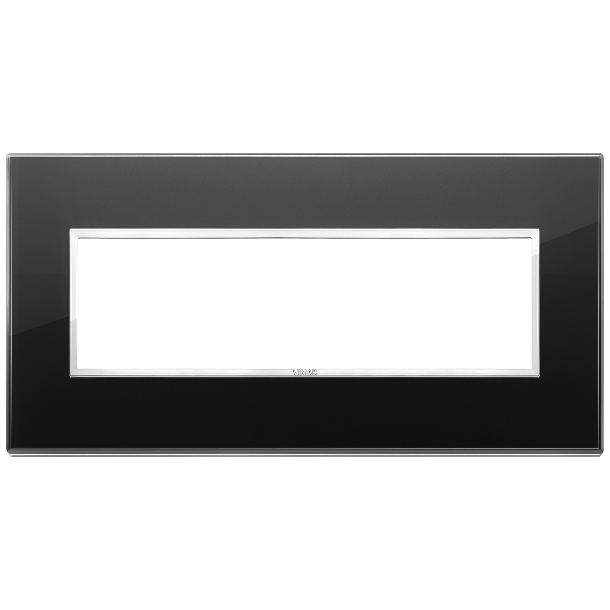 Vimar Eikon EVO 7-Module Cover Plate, Horizontal/Vertical Mount — Quality Boat Parts