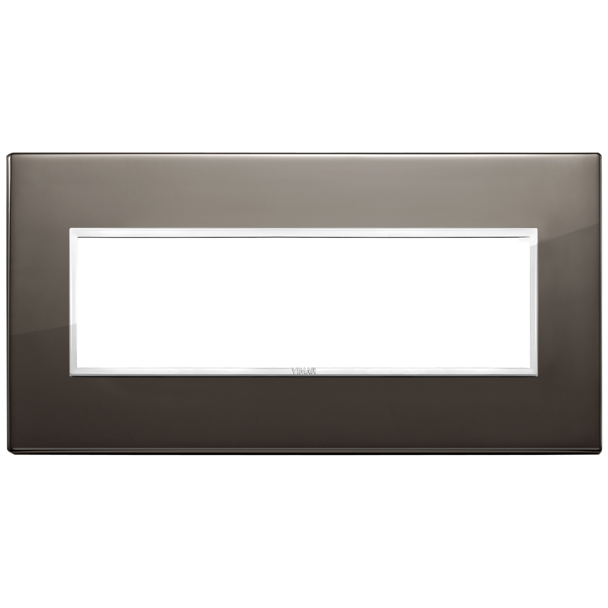 Vimar Eikon EVO 7-Module Cover Plate, Horizontal/Vertical Mount — Quality Boat Parts