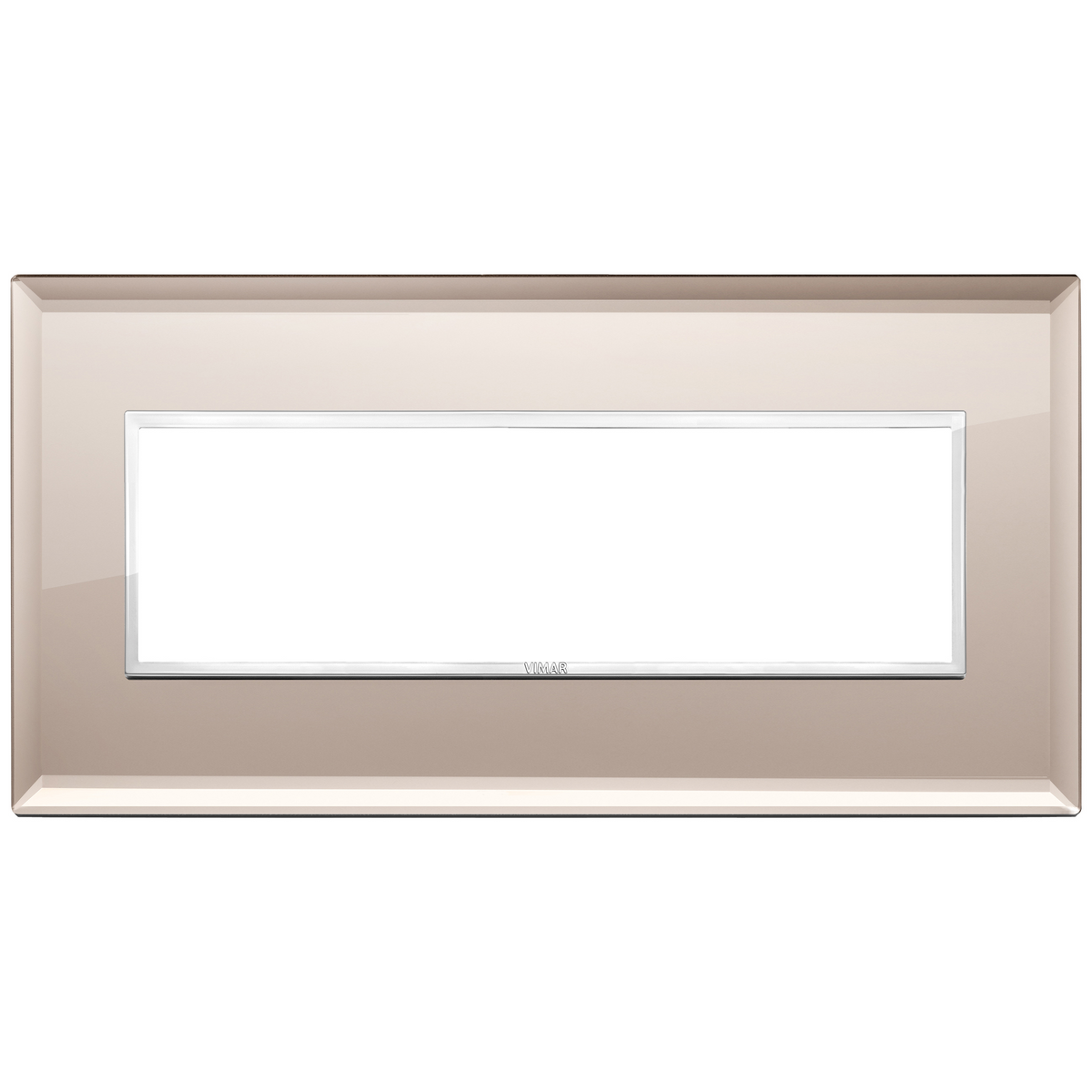 Vimar Eikon EVO 7-Module Cover Plate, Horizontal/Vertical Mount — Quality Boat Parts