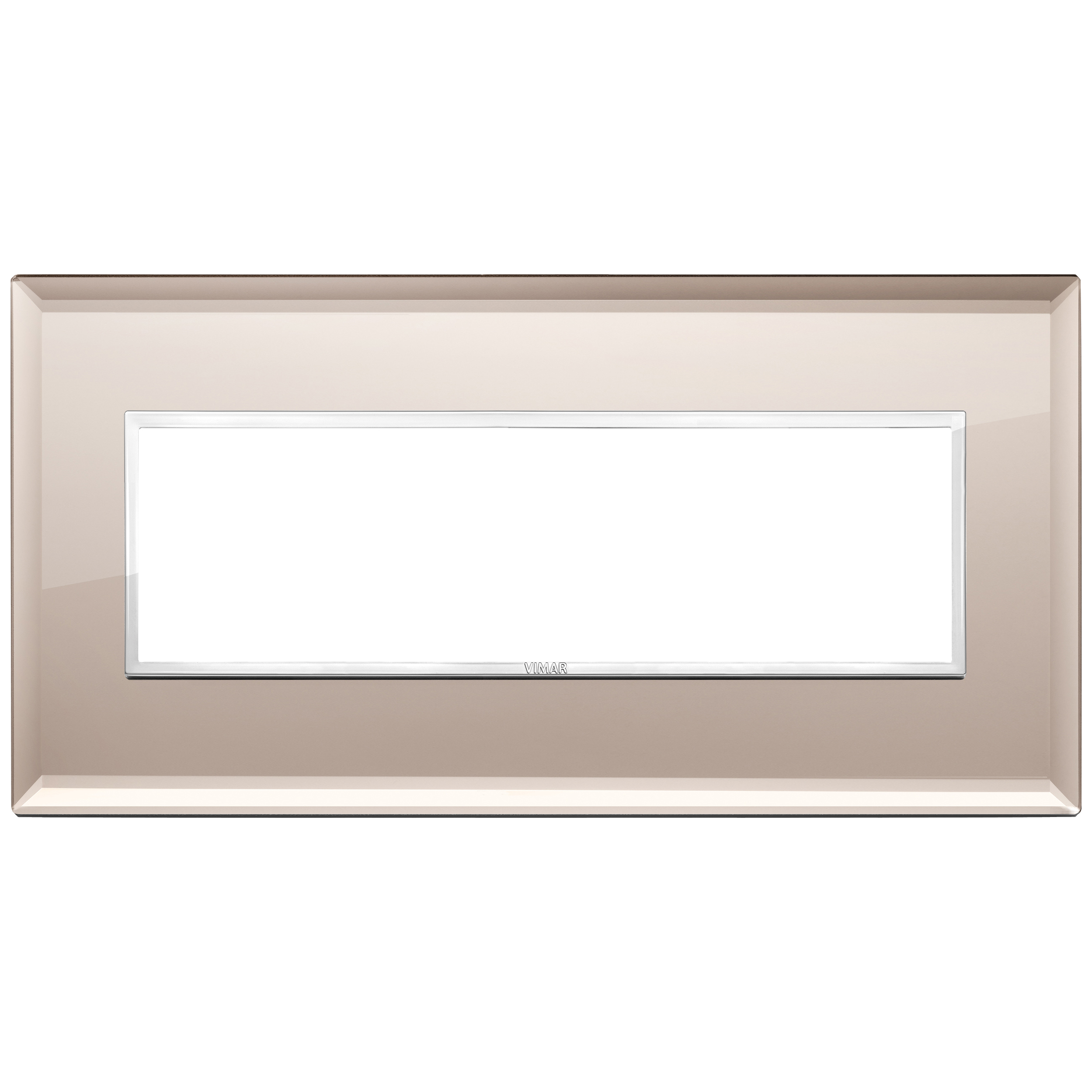 Vimar Eikon EVO 7-Module Cover Plate, Horizontal/Vertical Mount — Quality Boat Parts