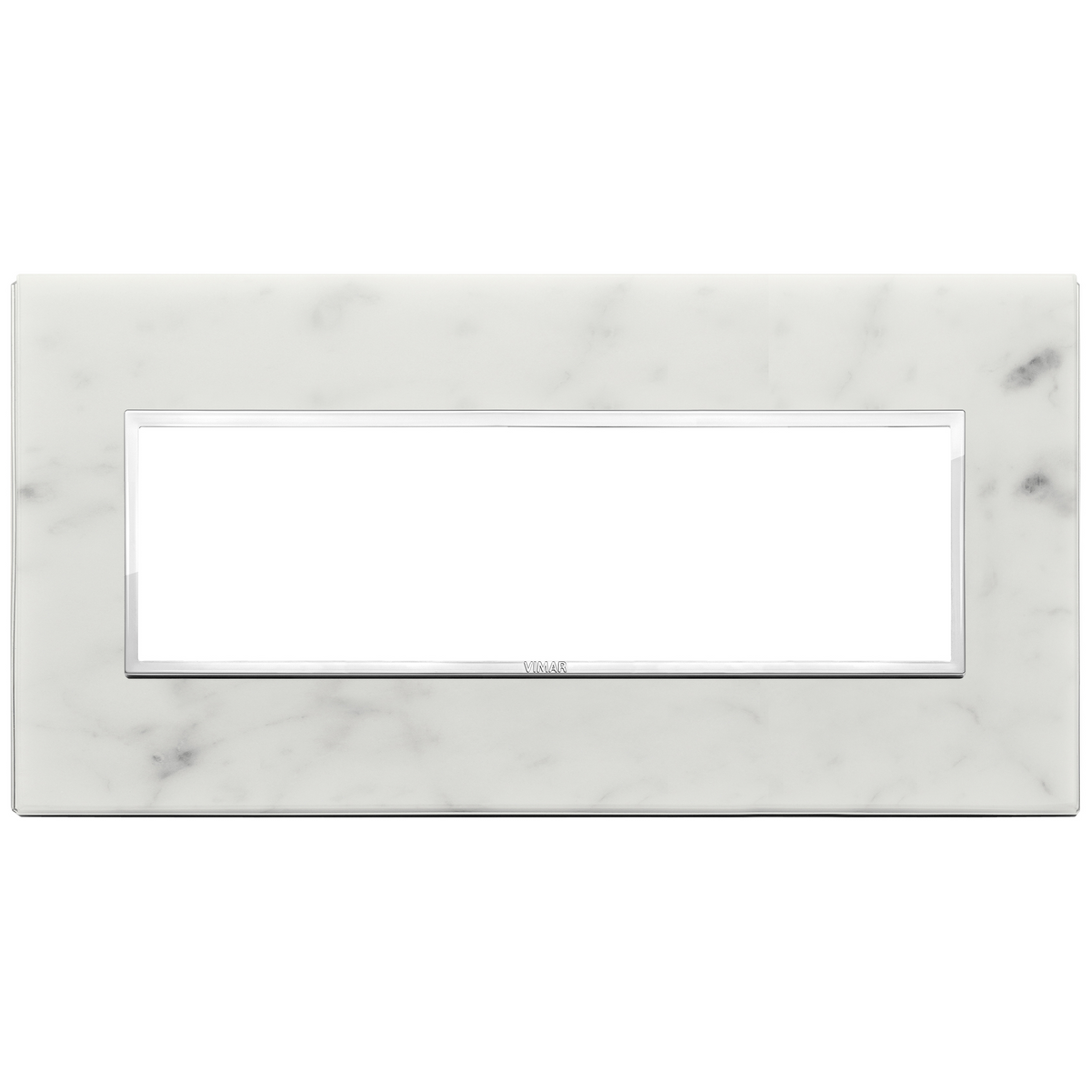 Vimar Eikon EVO 7-Module Cover Plate, Horizontal/Vertical Mount — Quality Boat Parts