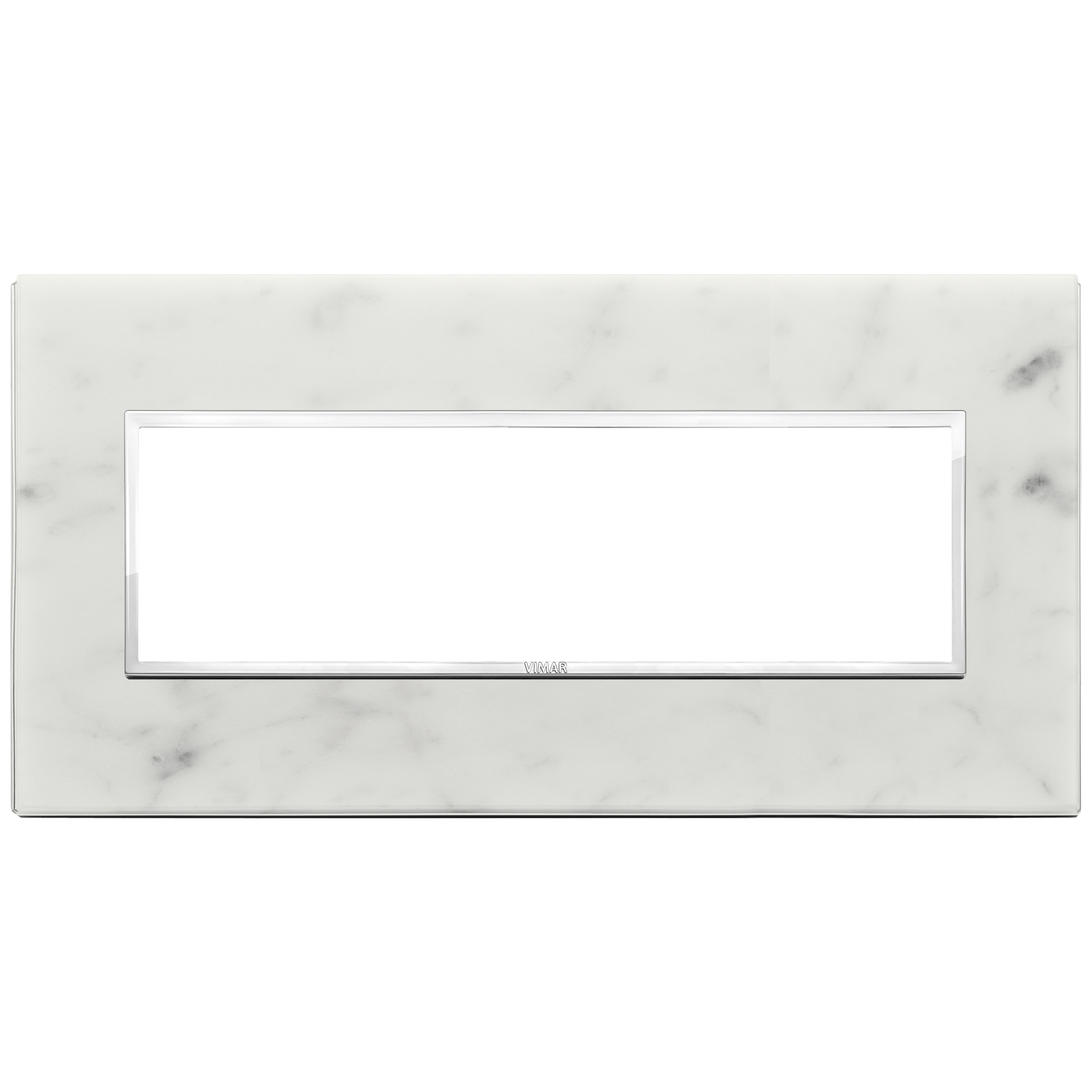 Vimar Eikon EVO 7-Module Cover Plate, Horizontal/Vertical Mount — Quality Boat Parts