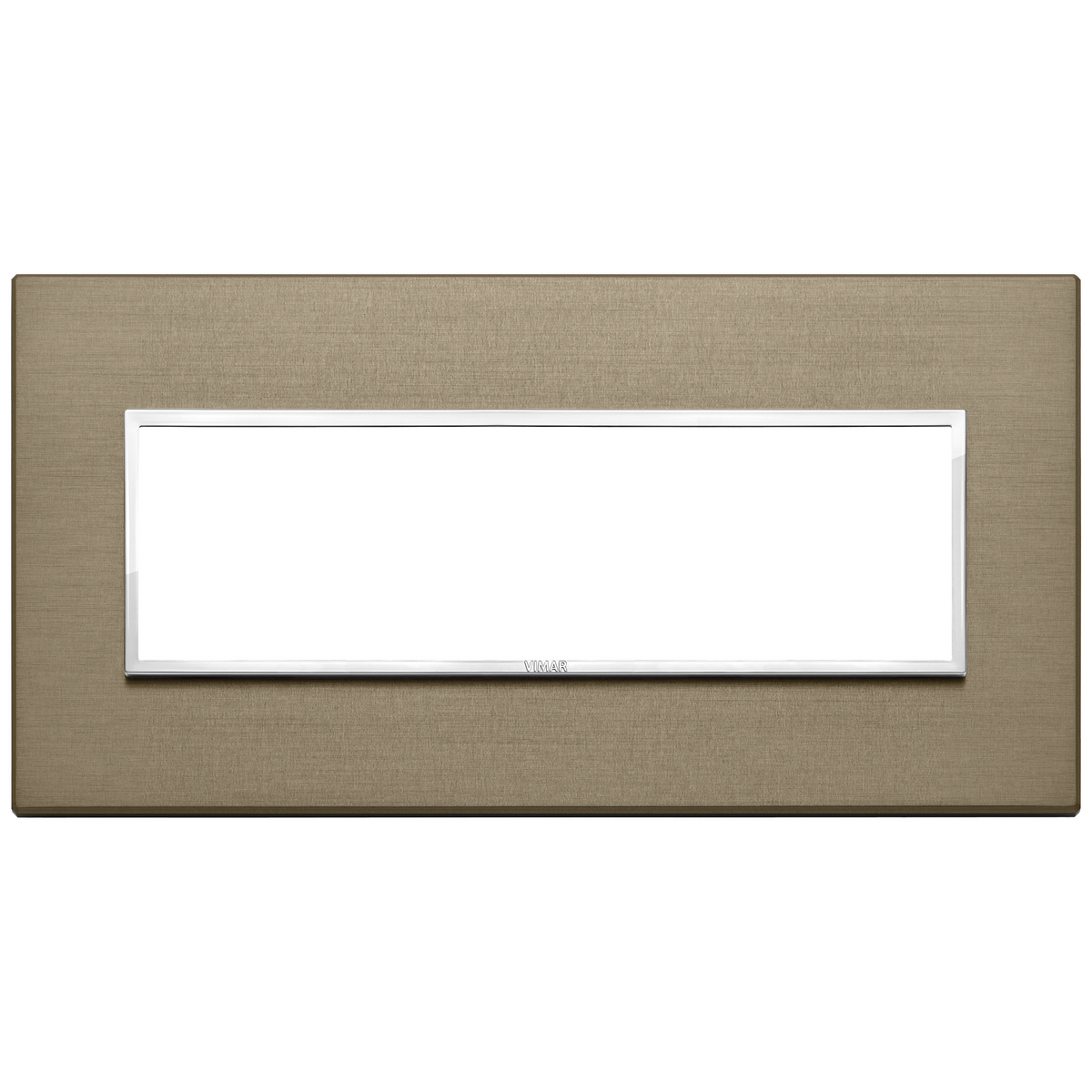 Vimar Eikon EVO 7-Module Cover Plate, Horizontal/Vertical Mount — Quality Boat Parts