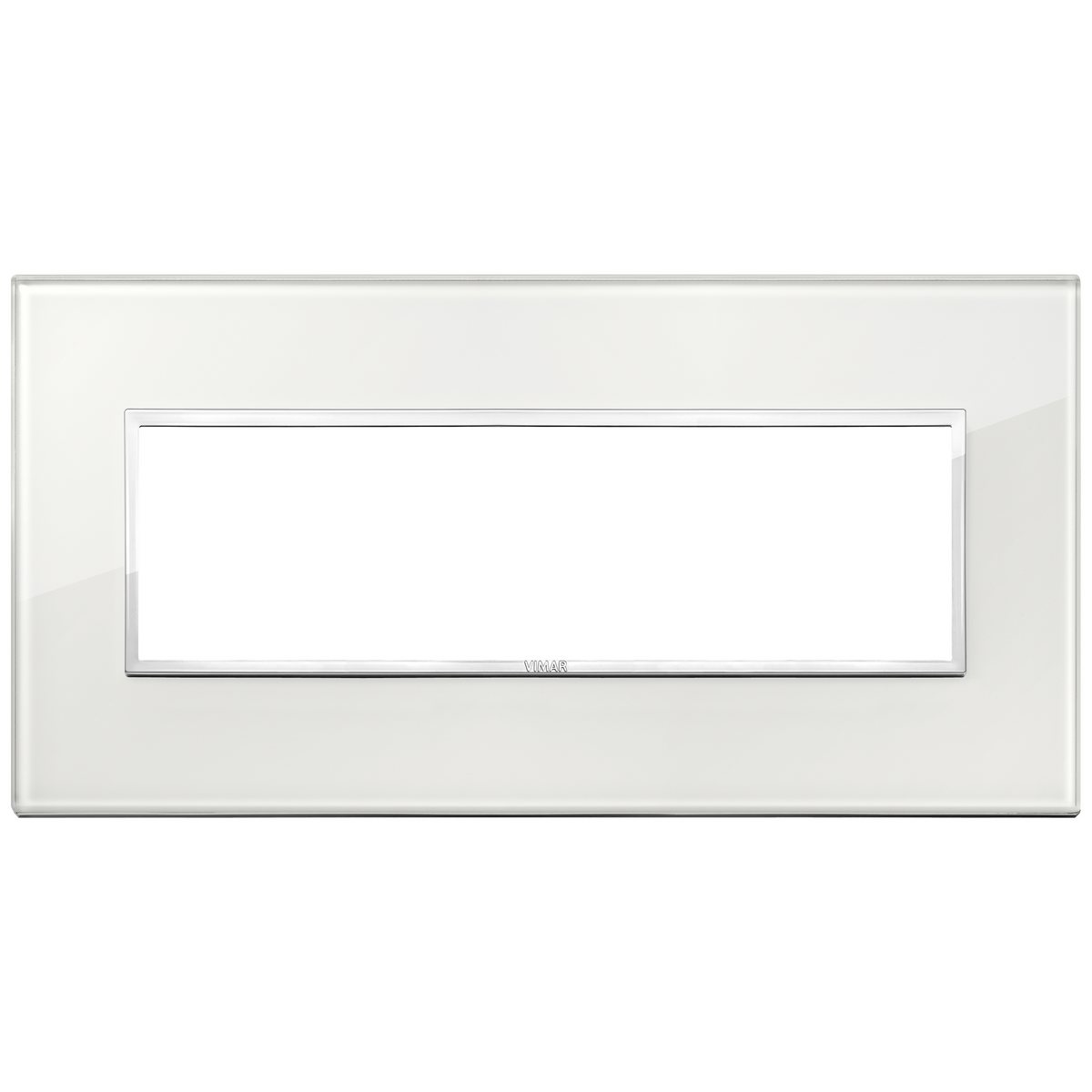 Vimar Eikon EVO 7-Module Cover Plate, Horizontal/Vertical Mount — Quality Boat Parts
