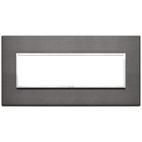 Vimar Eikon EVO 7-Module Cover Plate, Horizontal/Vertical Mount — Quality Boat Parts