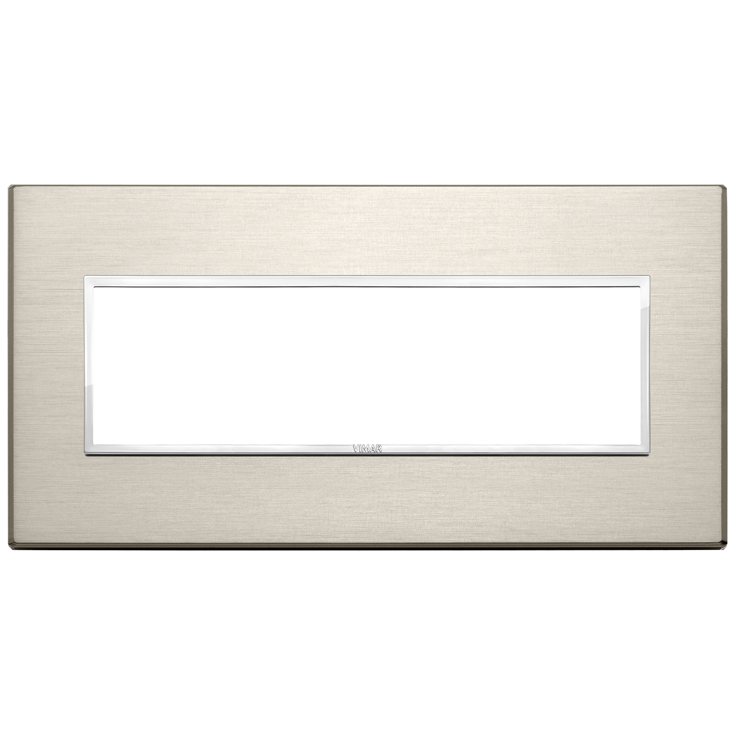 Vimar Eikon EVO 7-Module Cover Plate, Horizontal/Vertical Mount — Quality Boat Parts