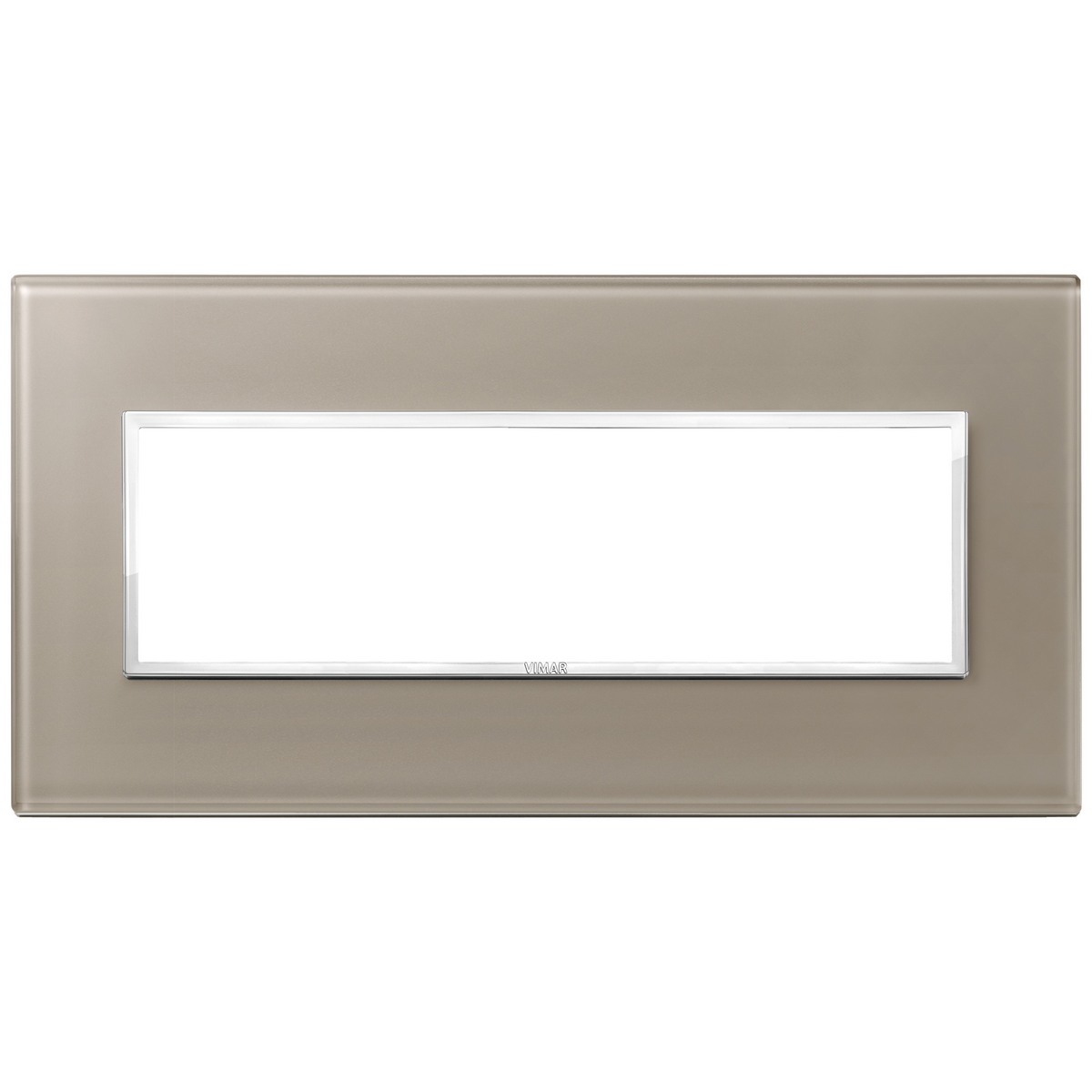 Vimar Eikon EVO 7-Module Cover Plate, Horizontal/Vertical Mount — Quality Boat Parts