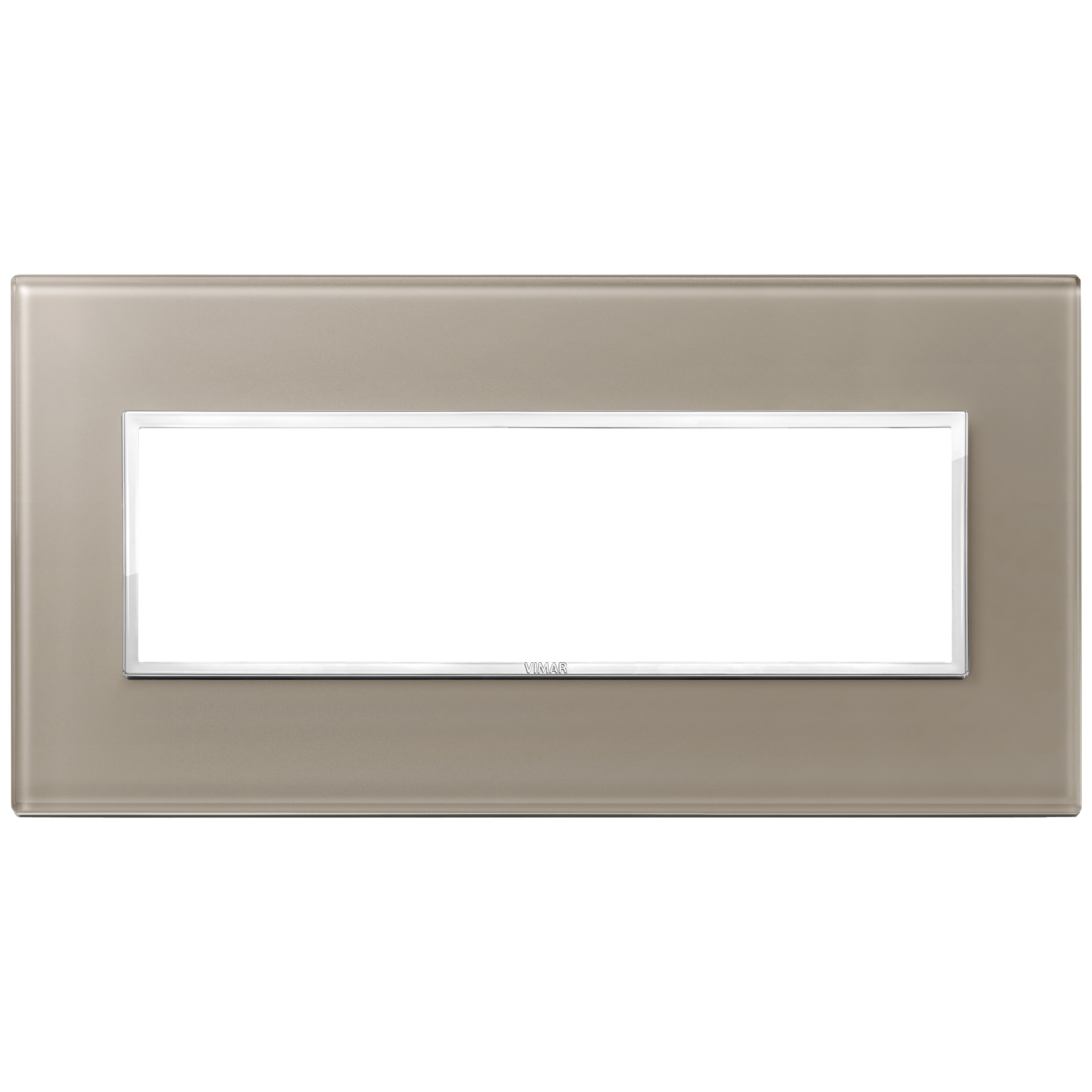 Vimar Eikon EVO 7-Module Cover Plate, Horizontal/Vertical Mount — Quality Boat Parts