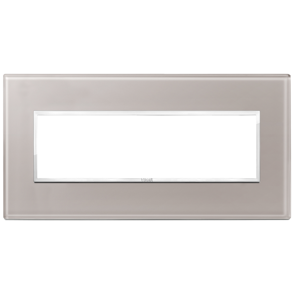 Vimar Eikon EVO 7-Module Cover Plate, Horizontal/Vertical Mount — Quality Boat Parts