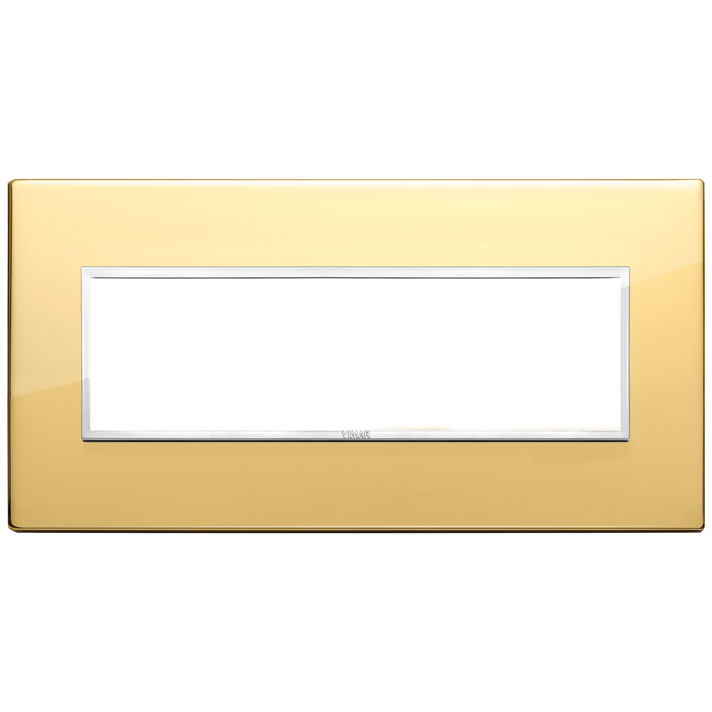Vimar Eikon EVO 7-Module Cover Plate, Horizontal/Vertical Mount — Quality Boat Parts