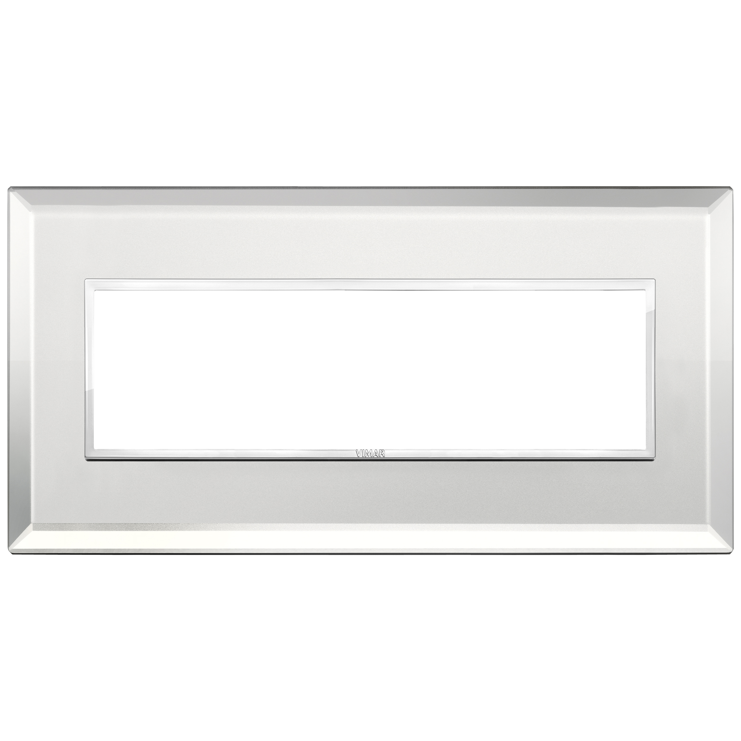 Vimar Eikon EVO 7-Module Cover Plate, Horizontal/Vertical Mount — Quality Boat Parts
