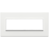 Vimar Eikon EVO 7-Module Cover Plate, Horizontal/Vertical Mount — Quality Boat Parts