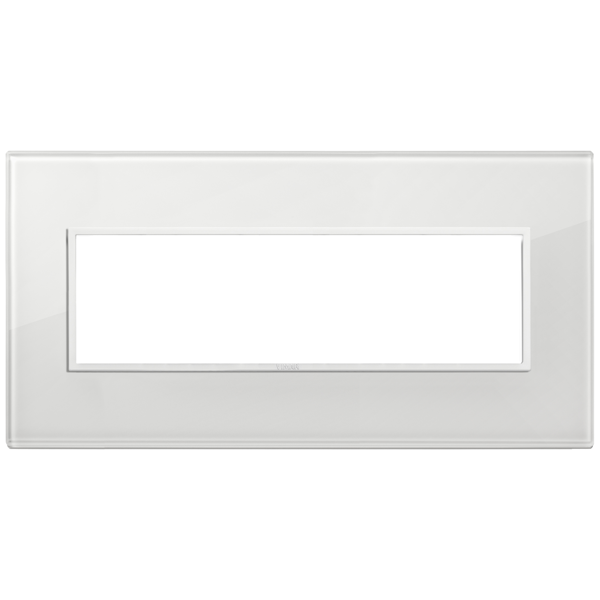 Vimar Eikon EVO 7-Module Cover Plate, Horizontal/Vertical Mount — Quality Boat Parts