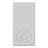 Vimar Plana 1M Interchangeable Button, Single Rocker, IP40, Lightable, Halogen-Free Thermoplastic — Quality Boat Parts
