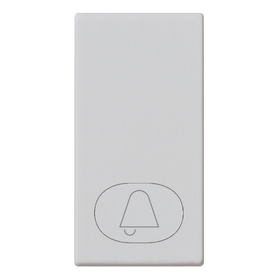 Vimar Plana 1M Interchangeable Button, Single Rocker, IP40, Lightable, Halogen-Free Thermoplastic — Quality Boat Parts