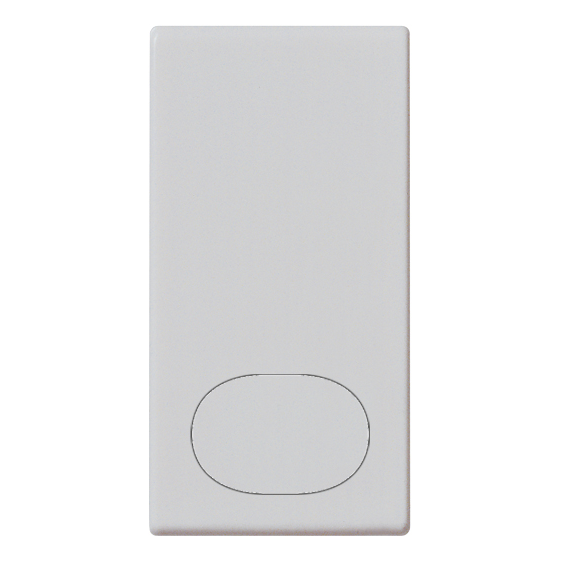 Vimar Plana 1M Interchangeable Button, Single Rocker, IP40, Lightable, Halogen-Free Thermoplastic — Quality Boat Parts
