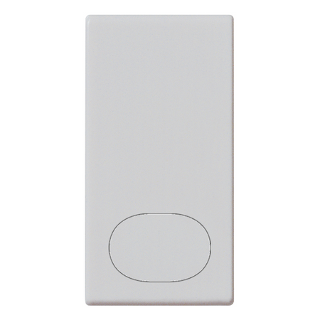 Vimar Plana 1M Interchangeable Button, Single Rocker, IP40, Lightable, Halogen-Free Thermoplastic — Quality Boat Parts