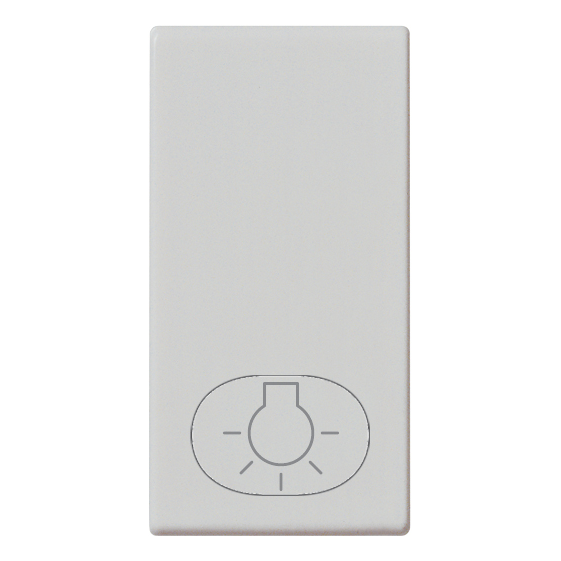 Vimar Plana 1M Interchangeable Button, Single Rocker, IP40, Lightable, Halogen-Free Thermoplastic — Quality Boat Parts