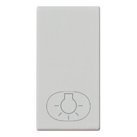 Vimar Plana 1M Interchangeable Button, Single Rocker, IP40, Lightable, Halogen-Free Thermoplastic — Quality Boat Parts