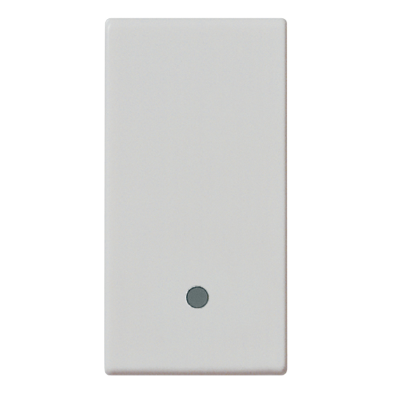 Vimar Plana 1M Interchangeable Button, Single Rocker, IP40, Lightable, Halogen-Free Thermoplastic — Quality Boat Parts
