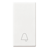 Vimar Plana 1M Interchangeable Button, Single Rocker, IP40, Lightable, Halogen-Free Thermoplastic — Quality Boat Parts