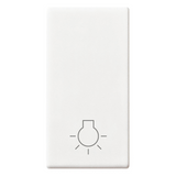 Vimar Plana 1M Interchangeable Button, Single Rocker, IP40, Lightable, Halogen-Free Thermoplastic — Quality Boat Parts