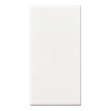 Vimar Plana 1M Interchangeable Button, Single Rocker, IP40, Lightable, Halogen-Free Thermoplastic — Quality Boat Parts
