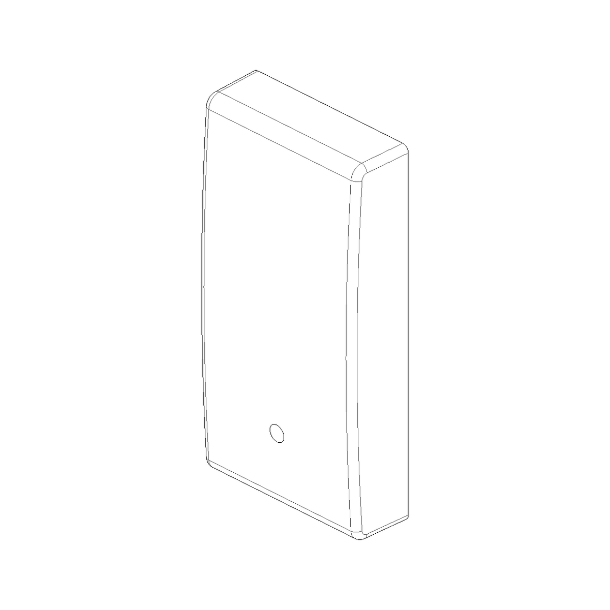 Vimar Plana 1M Interchangeable Button, Single Rocker, IP40, Lightable, Halogen-Free Thermoplastic — Quality Boat Parts