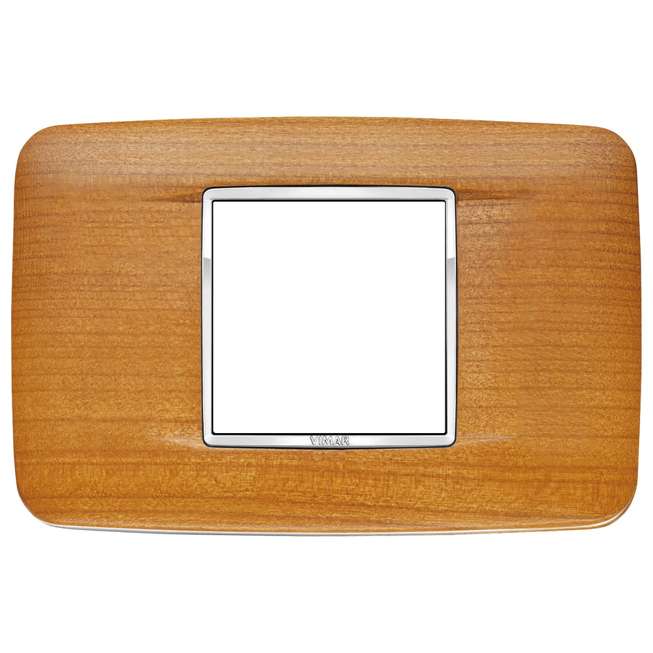 Vimar Eikon Round Cover Plate, 2-Central-Module, 120 x 80 mm — Quality Boat Parts