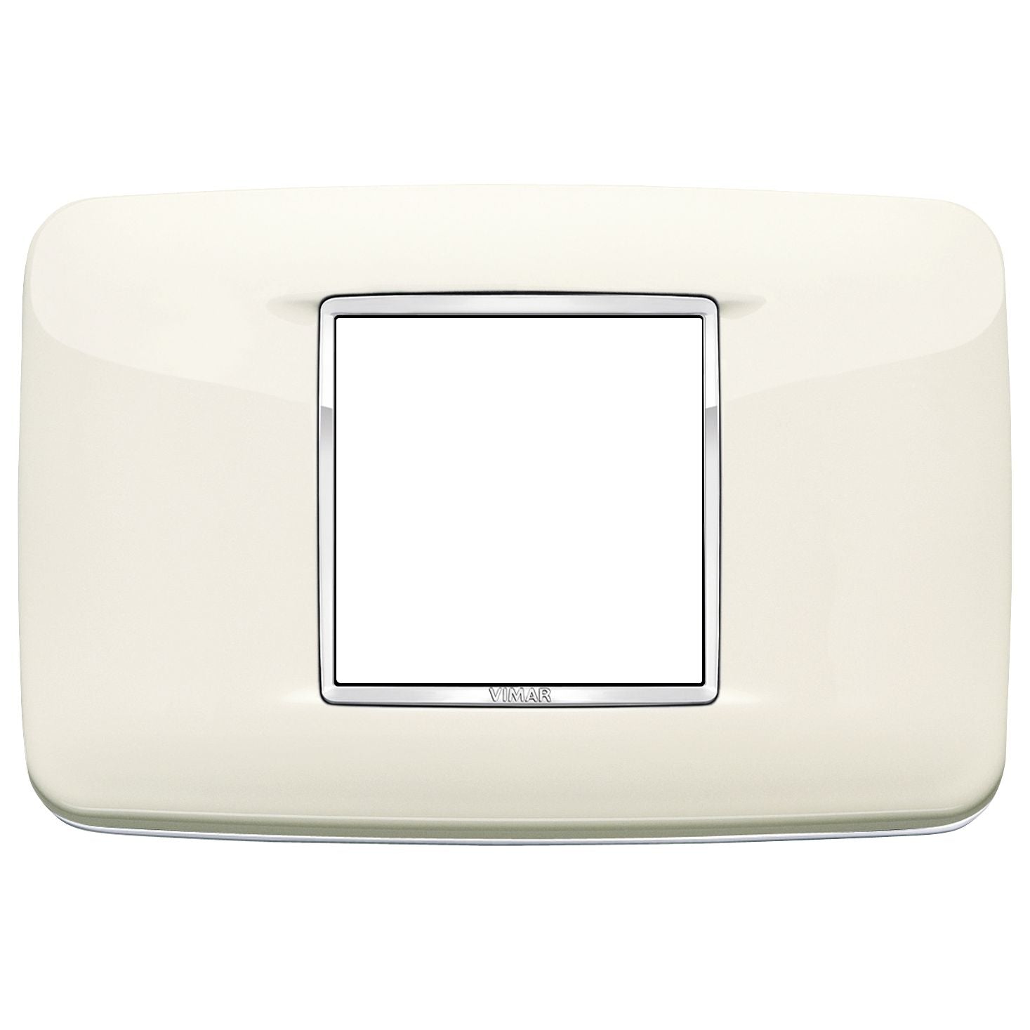 Vimar Eikon Round Cover Plate, 2-Central-Module, 120 x 80 mm — Quality Boat Parts