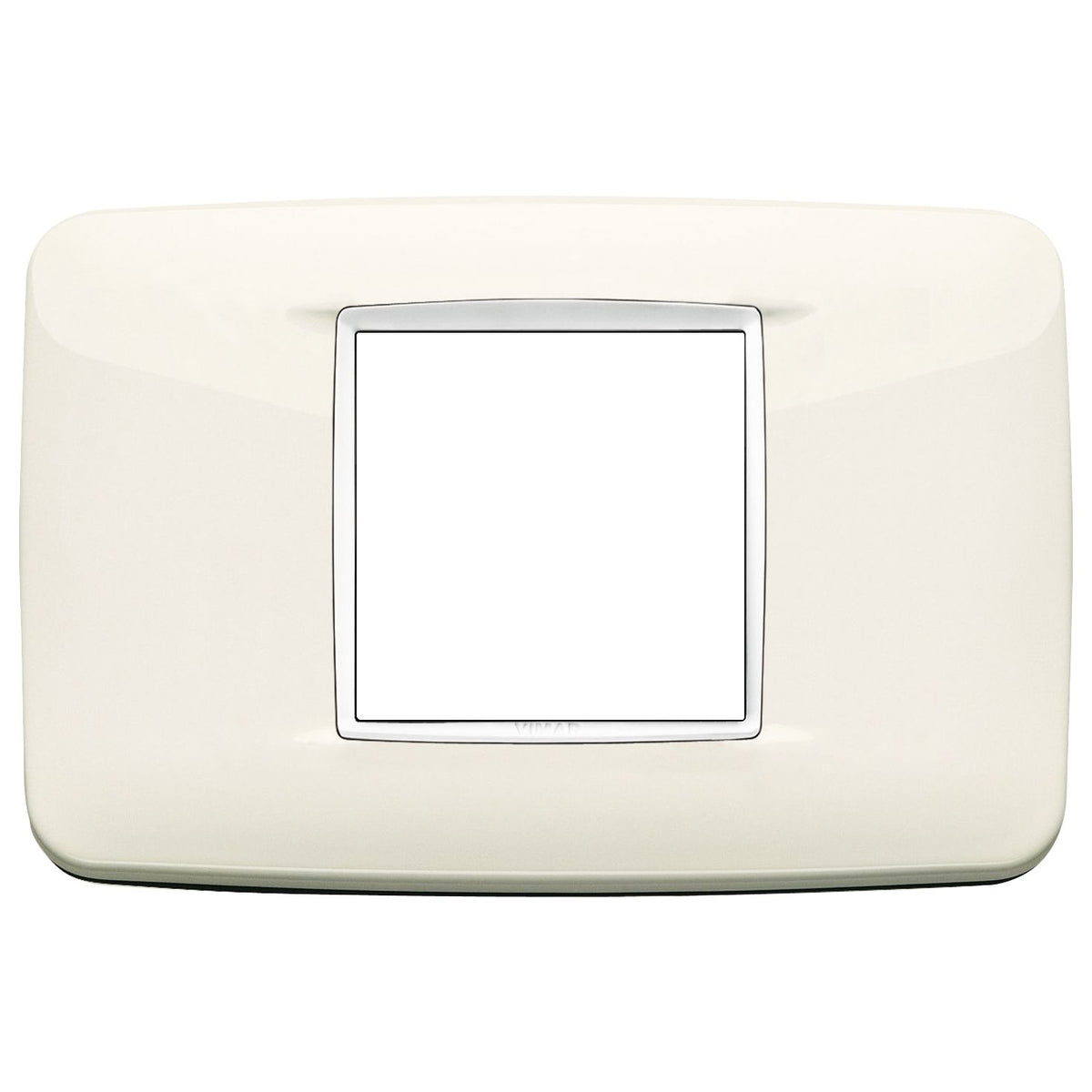 Vimar Eikon Round Cover Plate, 2-Central-Module, 120 x 80 mm — Quality Boat Parts