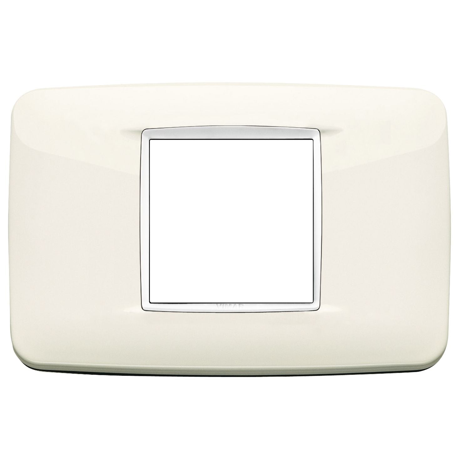 Vimar Eikon Round Cover Plate, 2-Central-Module, 120 x 80 mm — Quality Boat Parts