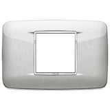 Vimar Eikon Round Cover Plate, 2-Central-Module, 120 x 80 mm — Quality Boat Parts