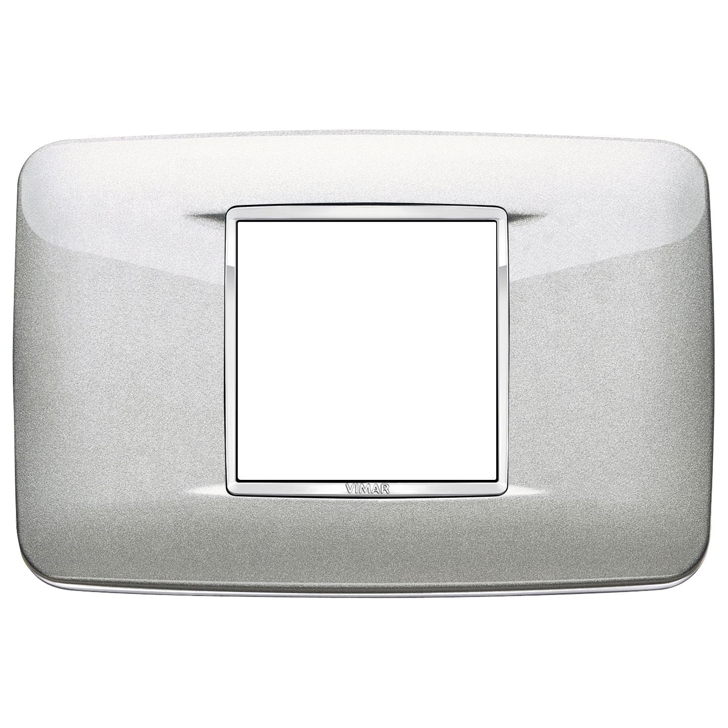 Vimar Eikon Round Cover Plate, 2-Central-Module, 120 x 80 mm — Quality Boat Parts