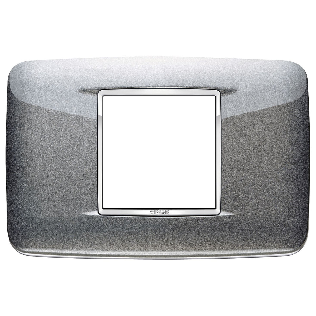 Vimar Eikon Round Cover Plate, 2-Central-Module, 120 x 80 mm — Quality Boat Parts