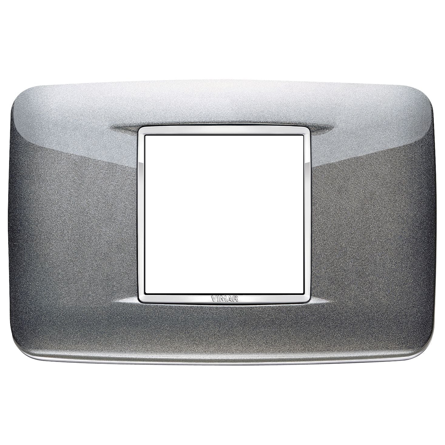 Vimar Eikon Round Cover Plate, 2-Central-Module, 120 x 80 mm — Quality Boat Parts