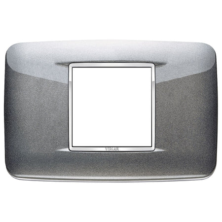 Vimar Eikon Round Cover Plate, 2-Central-Module, 120 x 80 mm — Quality Boat Parts