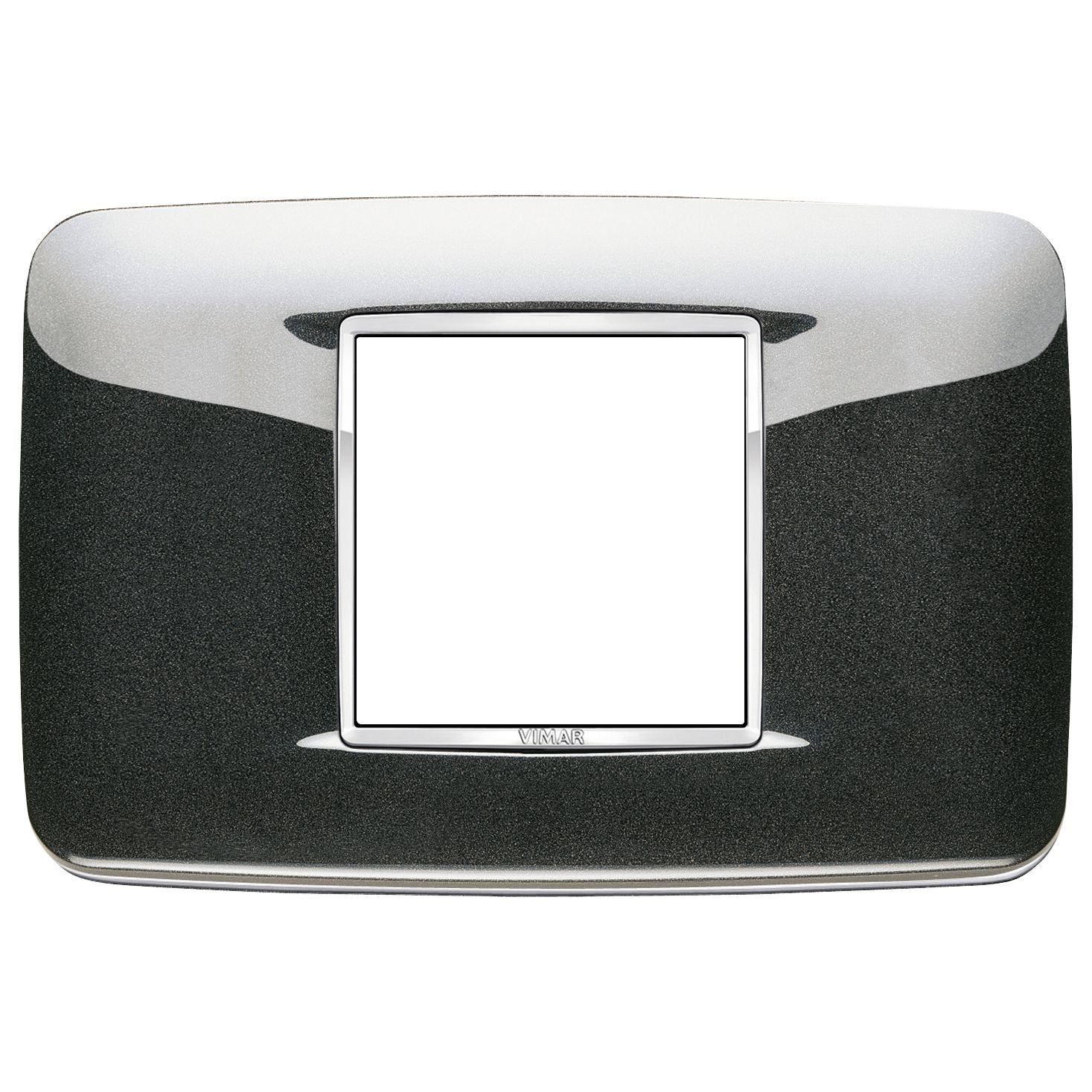 Vimar Eikon Round Cover Plate, 2-Central-Module, 120 x 80 mm — Quality Boat Parts